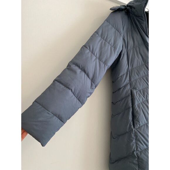 Marmot Women's Montreaux Coat Midnight Navy Size Small Puffer Parka - Picture 5 of 9